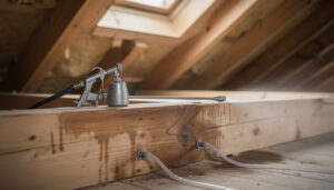 découvrez les méthodes efficaces pour traiter une charpente par injection ou pulvérisation afin de protéger votre bois contre les insectes et l'humidité.
