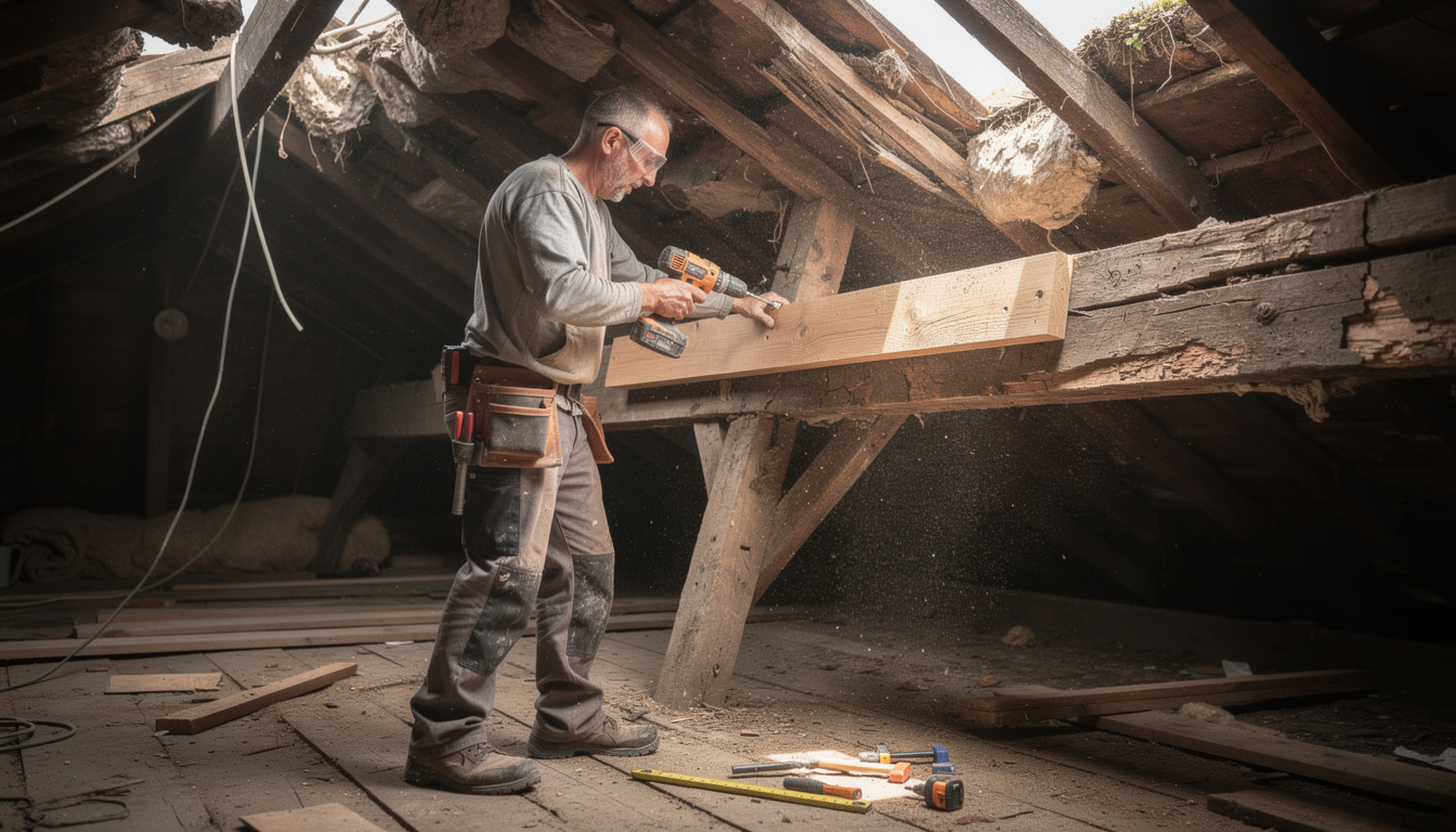 découvrez des conseils pratiques pour renforcer une charpente en bois qui s'affaisse et assurer la sécurité et la durabilité de votre structure.