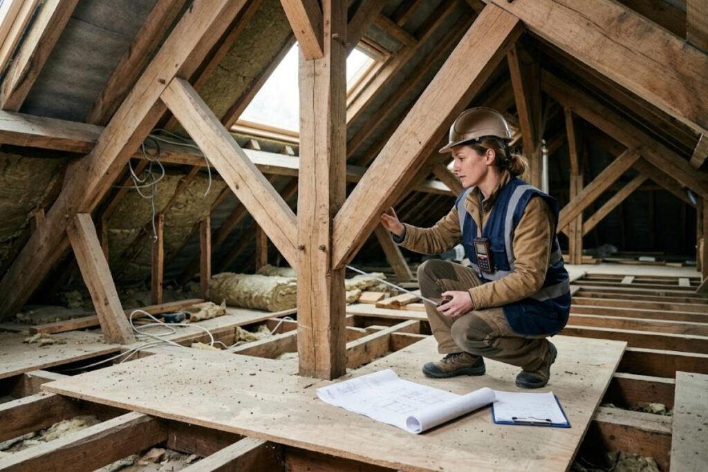 Les éléments à vérifier avant d'aménager les combles sous fermette