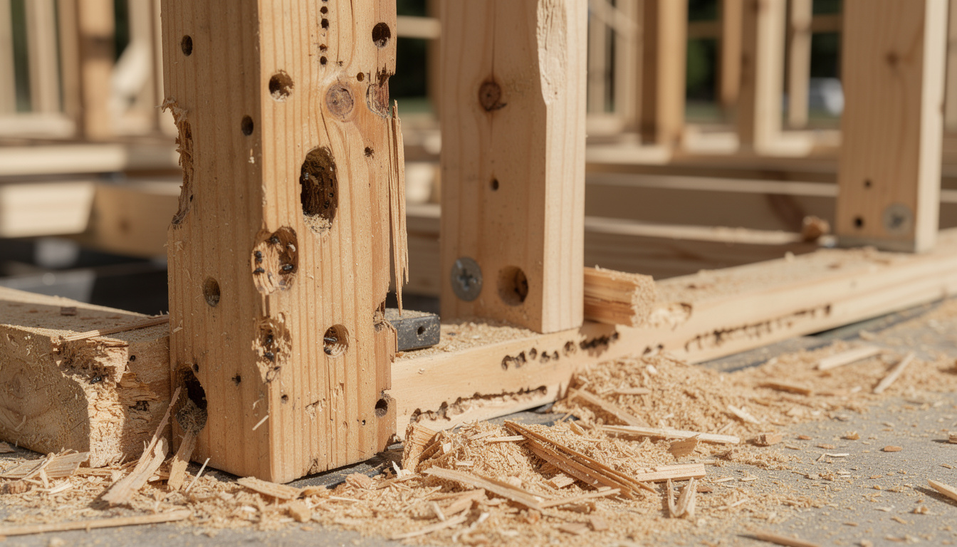 découvrez comment les capricornes et vrillettes peuvent endommager une charpente en bois, les signes d'infestation à surveiller et les solutions pour protéger votre maison.