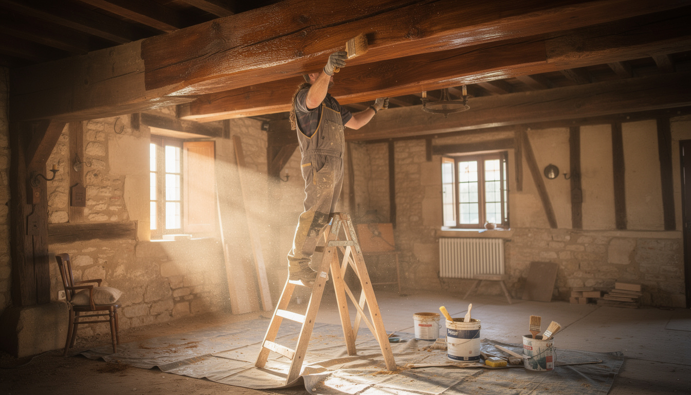 découvrez les meilleures techniques pour rénover une charpente ancienne dans une maison traditionnelle en bourgogne, alliant savoir-faire traditionnel et durabilité.