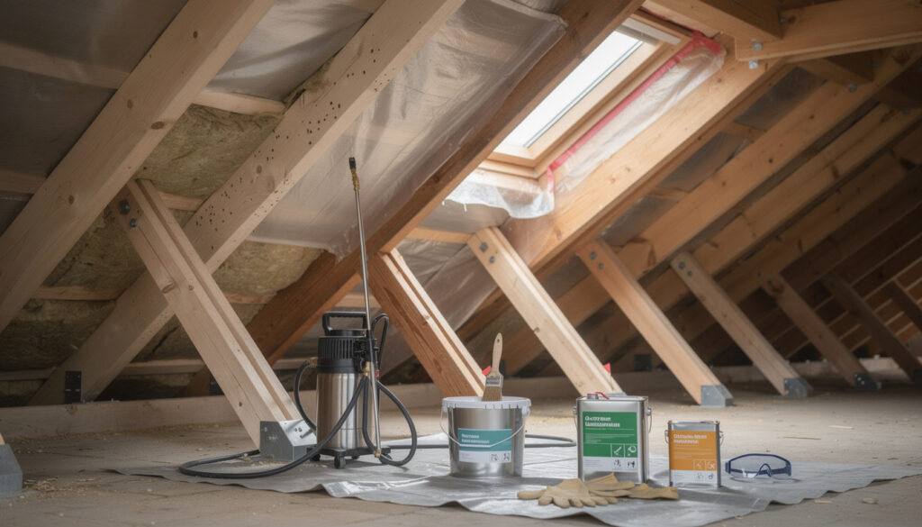 découvrez comment traiter efficacement le bois de votre charpente contre les insectes grâce à ce guide étape par étape, pour protéger votre maison durablement.